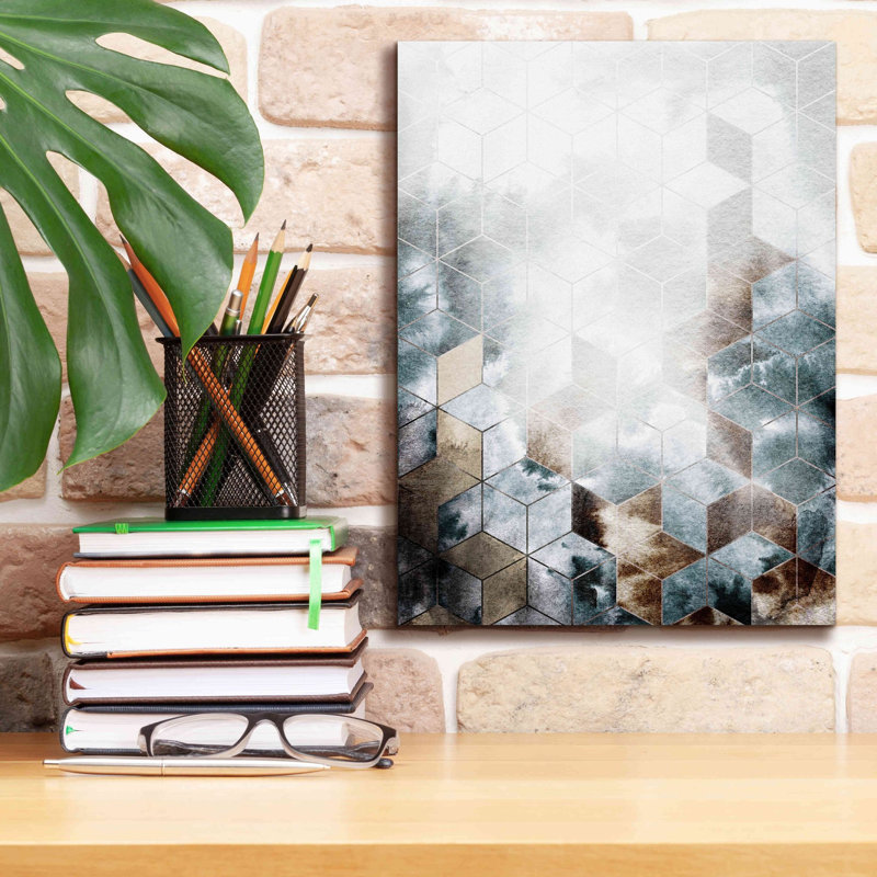 «Cubes Magic» par Design Fabrikken, estampe numérique sur toile, H 16 po x l 12 po x P 0,75 po