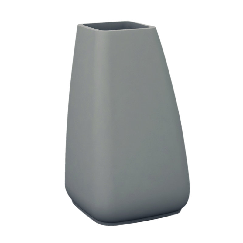 Noma Pot Planter, Steel, 39.25" H x 23.5" W x 23.5" D