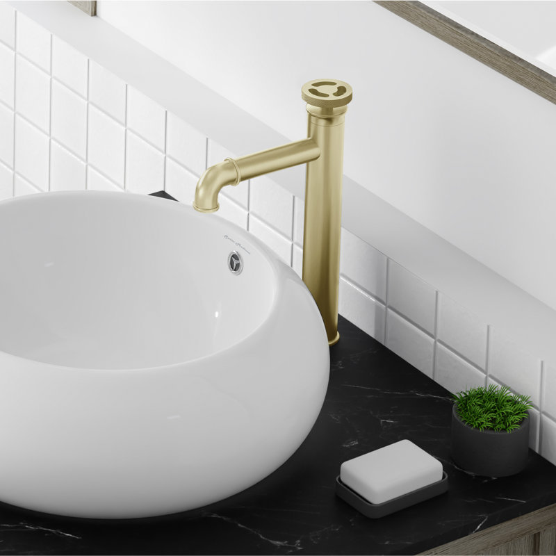 Robinet de salle de bain Avallon, Or brossé