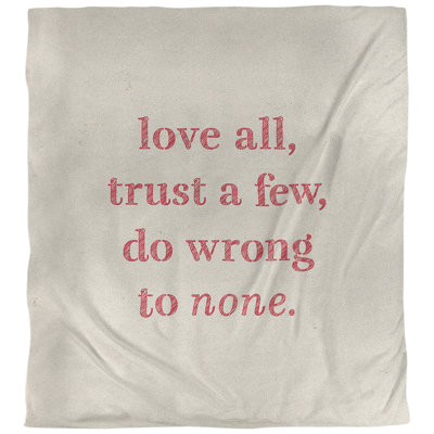 Housse de couette Do No Wrong Quote