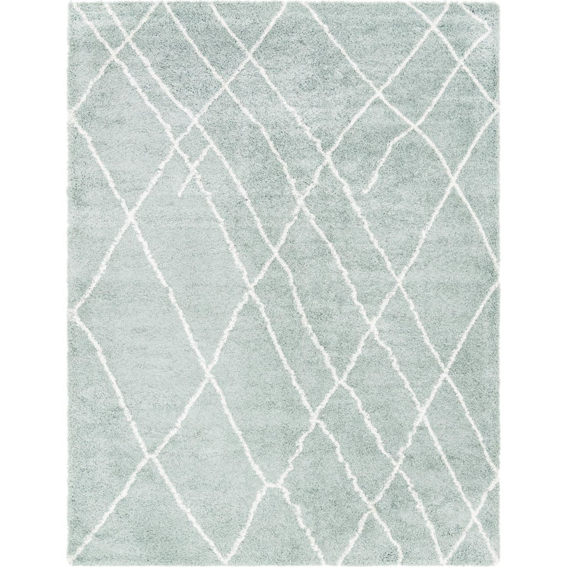 Striped Indoor Rug, Rectangle 4'1" x 6'1"