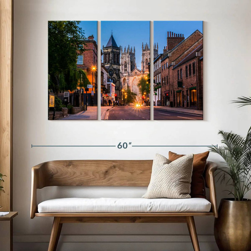 Adella York Minster Cathedral, 32" H x 50" W