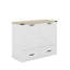 Lit escamotable double avec station de charge-1479401784