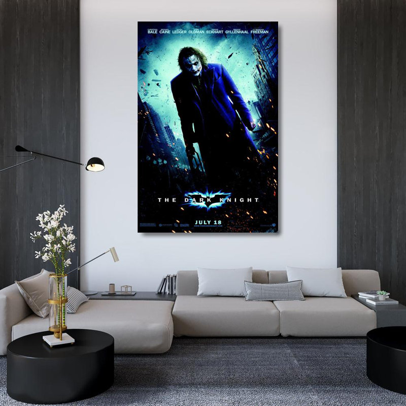 The Dark Knight, 48" H x 32" W