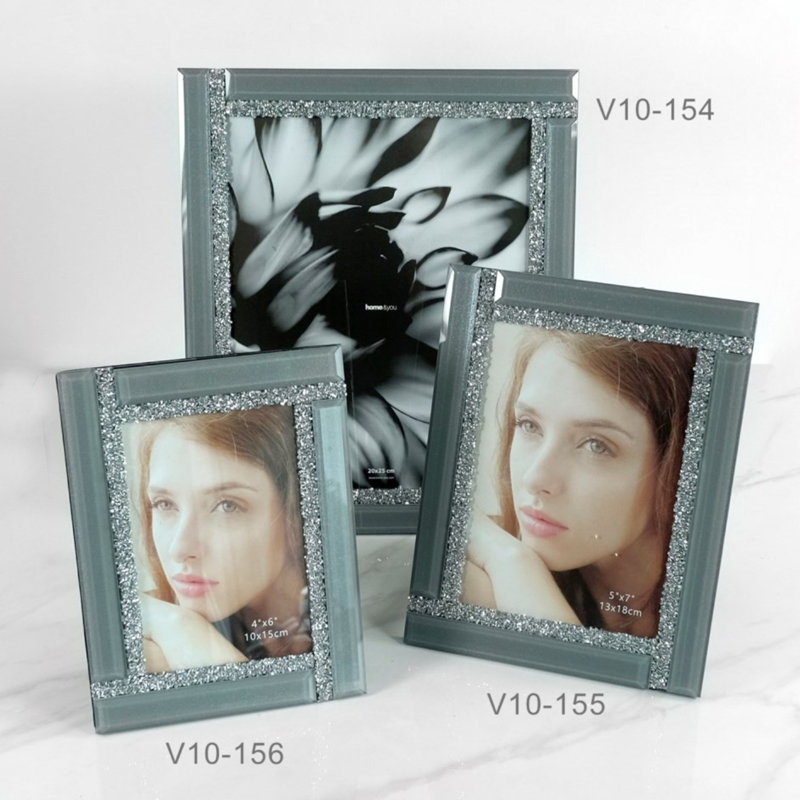 Abb Gray Glass Picture Frame