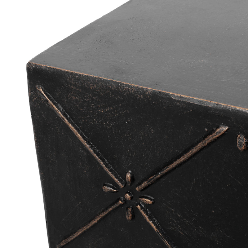 Outdoor Lightweight Concrete Side Table