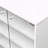 Shoe Storage Box with RGB LED Light and Glass Door-162771029