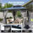 12' x 12'  Hardtop Gazebo, Outdoor Polycarbonate Double Roof Canopy  for Patio Backyard