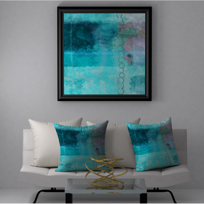 Housse de coussin carrée/insert, 20 po X 20 po