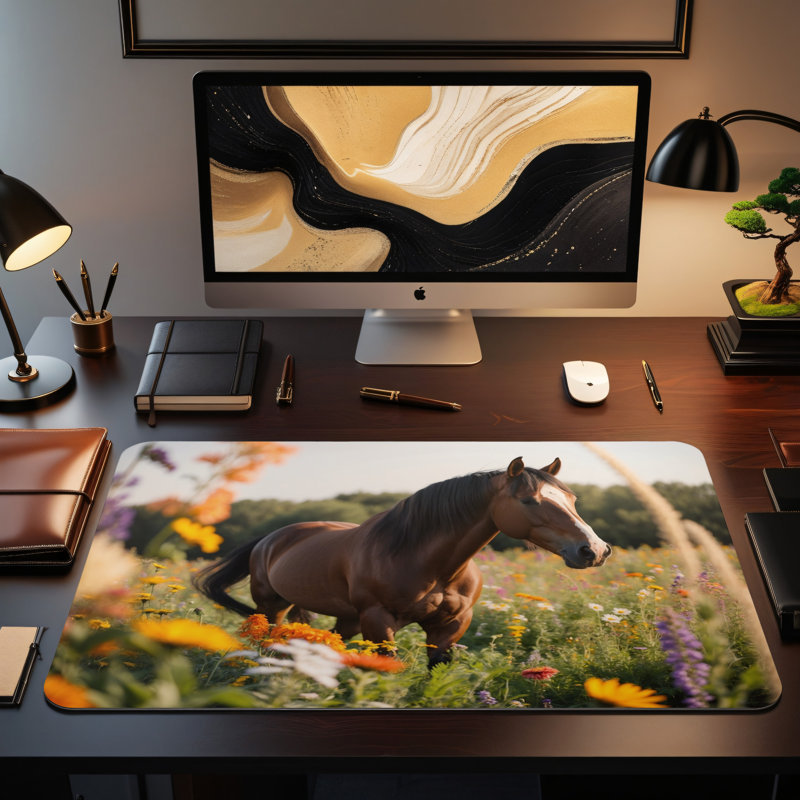 Polyester Desk Pad, 23.6x13.8