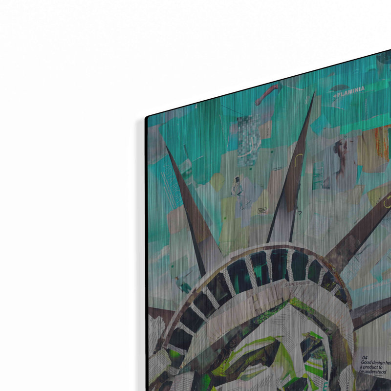 «Freedom» par Gray, impression sur métal sans cadre, H 24 po x l 16 po x P 0,13 po