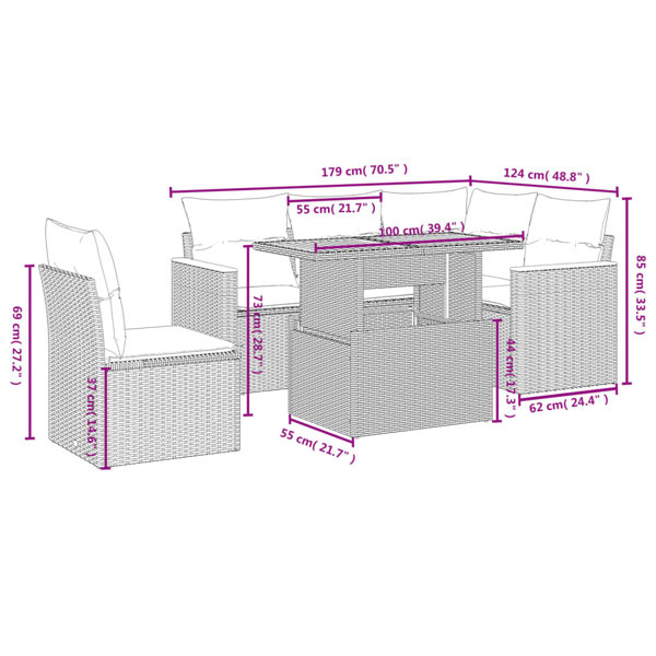 Dimensions du produit