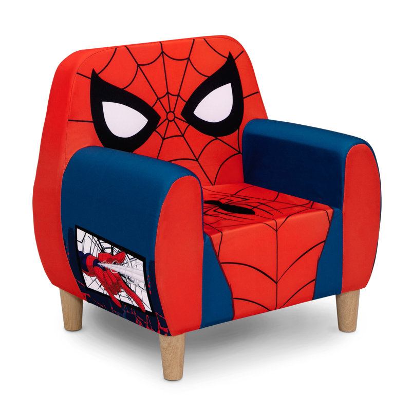 Chaise en mousse Marvel Spider-Man pour enfants