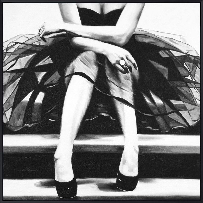Wait List Print by Cindy Press