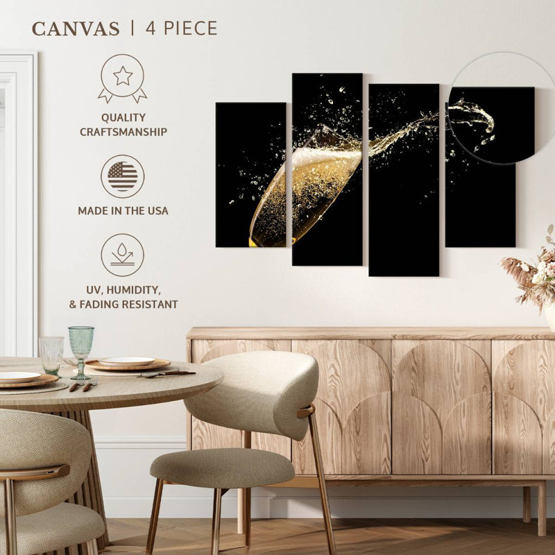 Yarlin Champagne Glass Splash