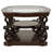 Elysian 1-Shelf Glass Top Rectangular Coffee Table Deep Merlot