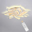 Izzabella 10-Light 85cm Acrylic LED Flush Mount