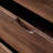 Black Walnut Drawer Storage Cabinet Solid Wood 4 -Drawer Accent Chest