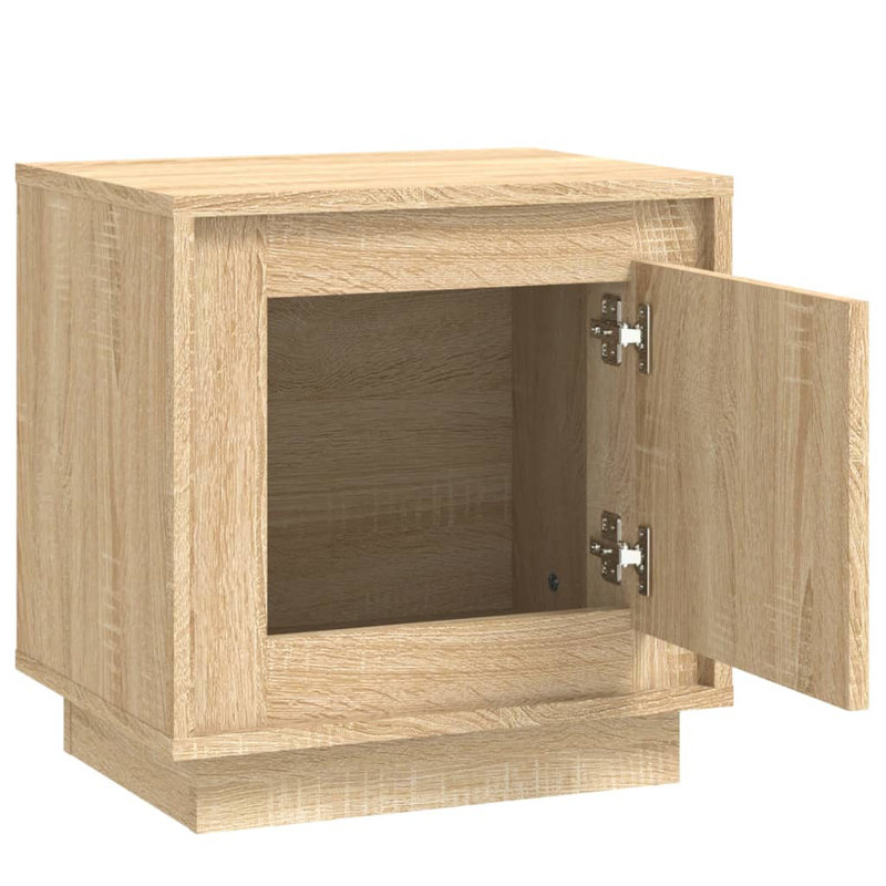 Lilithe 44cm W Manufactured Wood Bedside Table