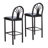 Jevhen Upholstered Counter Stool with Steel Frame
