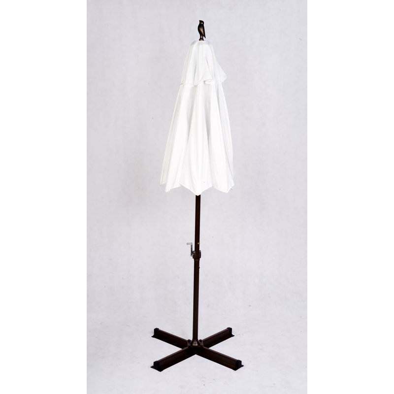Shade 84'' W Umbrella, Silver