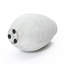 Vase en ciment blanc antique avec accents gris, hauteur de 12,8 po-1452500609