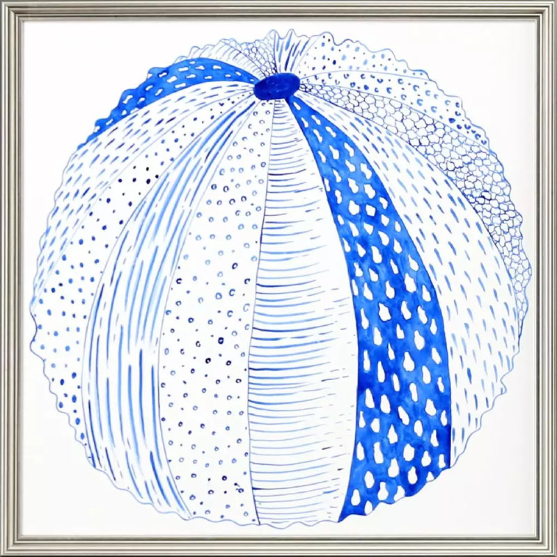 Indigo Shell II Set by Inspire Studio