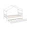 Lit simple en bois avec lit gigogne-512509989