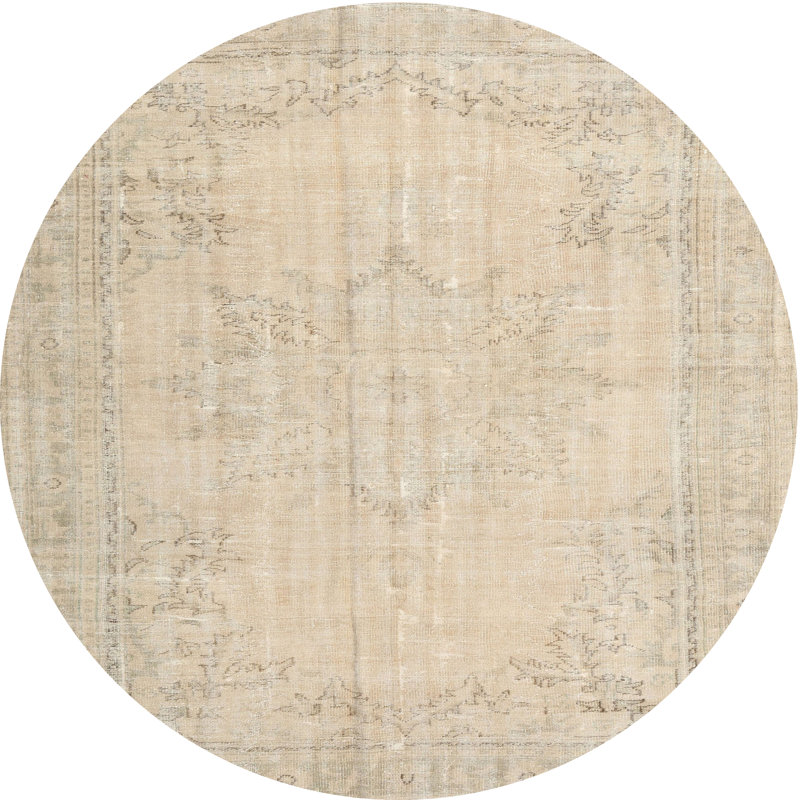 Oriental Indoor Rug, Round 8'