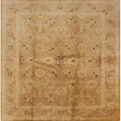 Tapis brun ivoire Gamsaragan