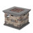 Anastacio Wicker 4 - Person Patio Conversation Set with Cushions-24075063