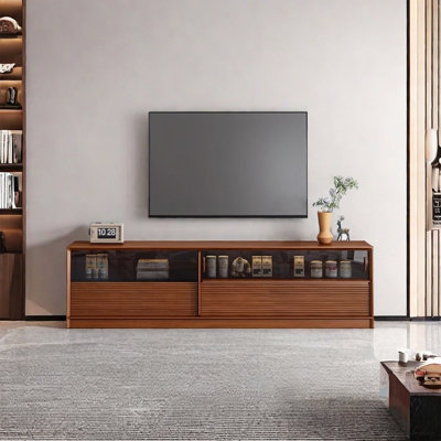 Retro simple design sense TV cabinet