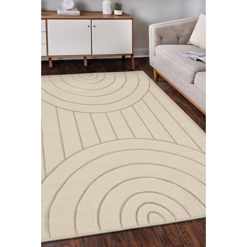 Taddea Oriental Area Rug, Rectangle 120 x 170 cm