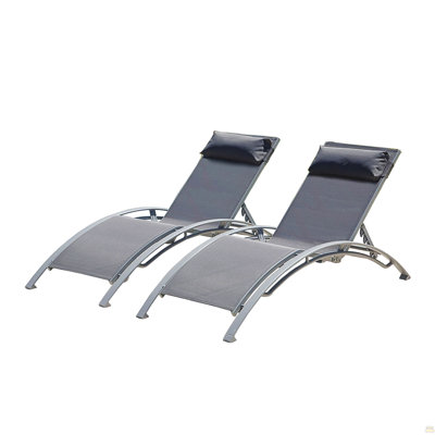Pool Lounge Chairs Set Of 2