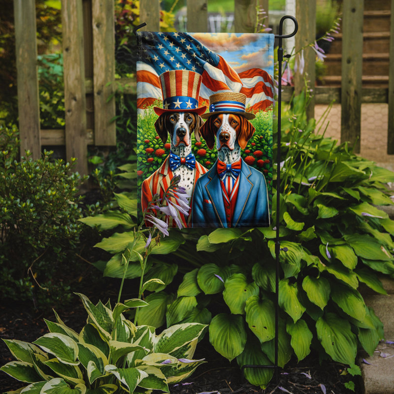 Drapeau All American Garden, Pointeur jaune