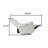 Classic Power Upholstered Recliner Chair with Glider Rocking Swivel Base and USB Ports-1146919067