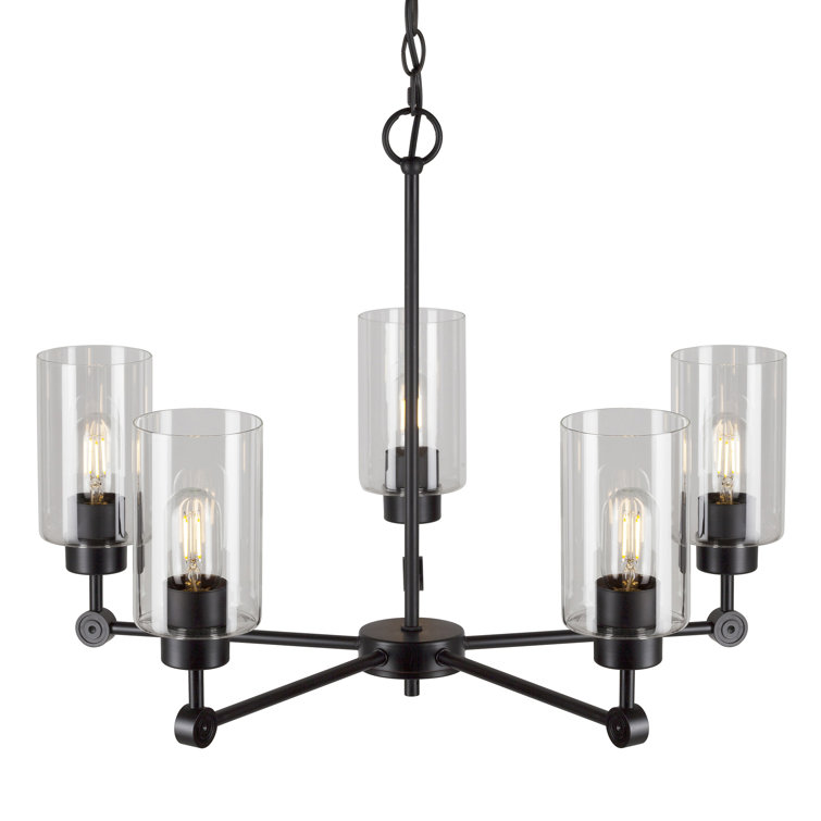 Lustre sphère 5 lumières spoutnik Cristian