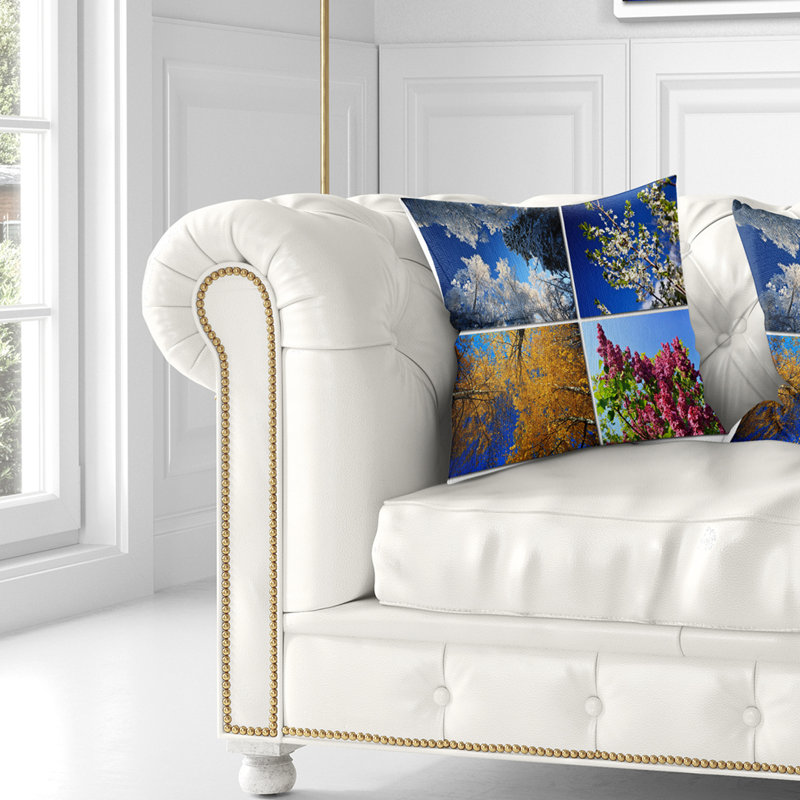 Landscape Throw Pillow, 16" x 16", Throw Pillow
