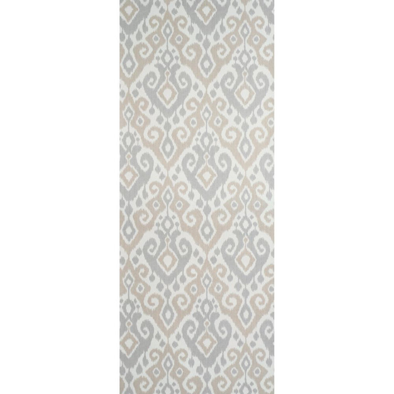 Dedra Damask Wallpaper, Sand & Gray