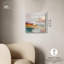 Reproduction d'art sur toile, "Blended Shores II" par Art Remedy, 16 x 16-1536534442-1536534432
