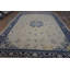 Tapis rectangulaire en laine noué à la main - ivoire chinois