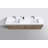Parsonage 79.125'' Double Bathroom Vanity with Acrylic Top
