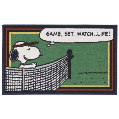 Peanuts Non-Slip Doormat