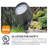 Integrated LED Metal Spotlight