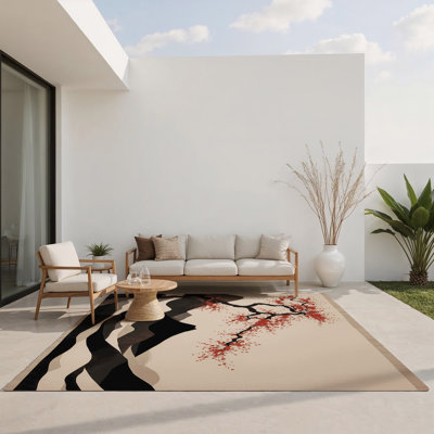 Cherry Glow Indoor And Outdoor Area Rug