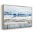Toile naturelle avec cadre flottant