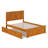 Kindig Solid Wood Platform Bed with Matching Footboard & Full Roll Out Trundle-836911570