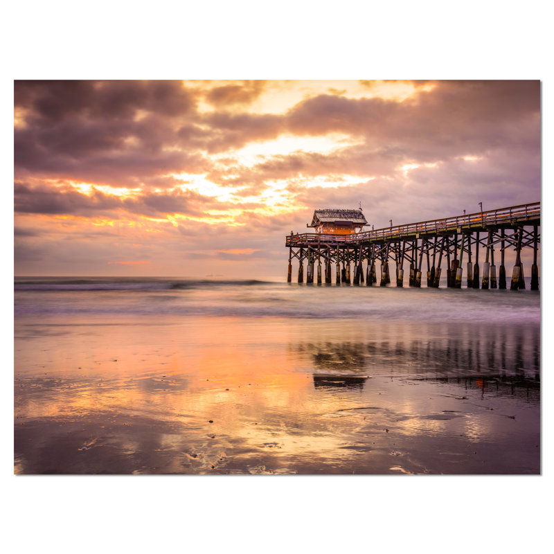 « cacao beach floride », reproduction de photo sur toile tendue, H 20 po x l 20 po x P 1 po