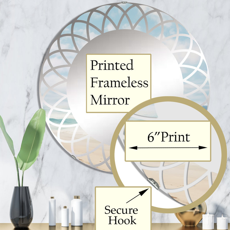 Eckero Circle Mirror, 32" x 32"