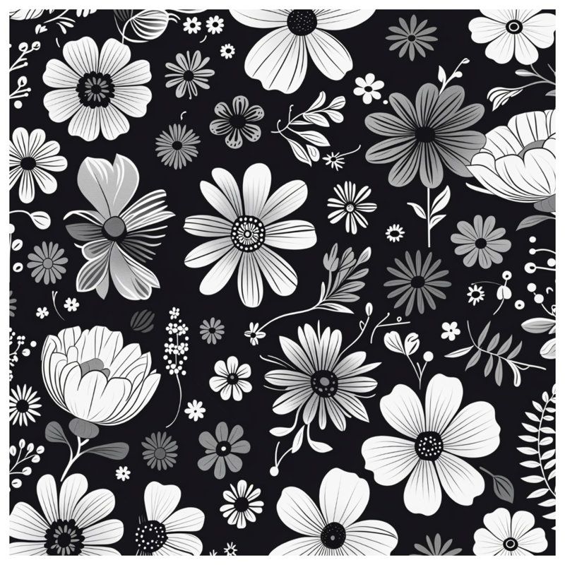 Édredon à motif floral Boho Boho, Lit simple